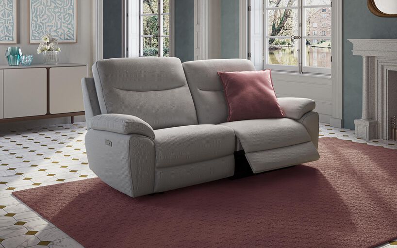 Argenta 3 Seater Power Recliner Sofa