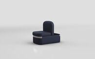 Voltana Storage Chair Footstool with Silver Trim | Voltana Sofa Range | ScS