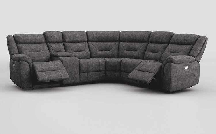 Ainsdale 2 Corner 2 Power Sofa with Console | Ainsdale Sofa Range | ScS