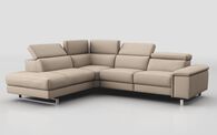 Viserba 2 Corner 3 Sofa with Left Hand Facing Chaise & Manual Head Tilt | Viserba Sofa Range | ScS