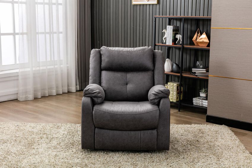Janus Fabric Manual Recliner Chair