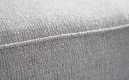 Hugo Fabric Plain Banquette Footstool