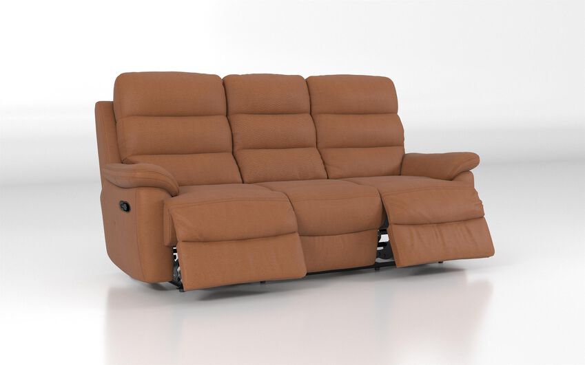 Ossett 3 Seater Manual Recliner Sofa