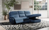 Sogliano 3 Seater Power Recliner Sofa With Drawer & Right Hand Facing Storage Chaise | Sogliano Sofa Range | ScS