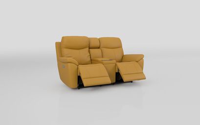 Eldwick 2 Seater Power Recliner Sofa with Console, Head Tilt & Lumbar | Eldwick Sofa Range | ScS