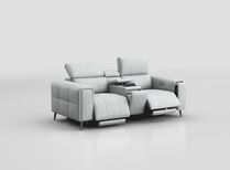 Casetti 2 Seater Power Recliner Sofa with Console & Power Head Tilt | Casetti Sofa Range | ScS