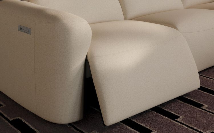 Oriolo 2 Corner 2 Power Recliner with Right Hand Facing Console & Power Head Tilt | Oriolo Sofa Range | ScS