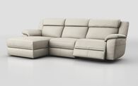 Sarsina 3 Seater Sofa Right Hand Facing Power & Left Hand Facing Lounger with Head Tilt | Sarsina Sofa Range | ScS