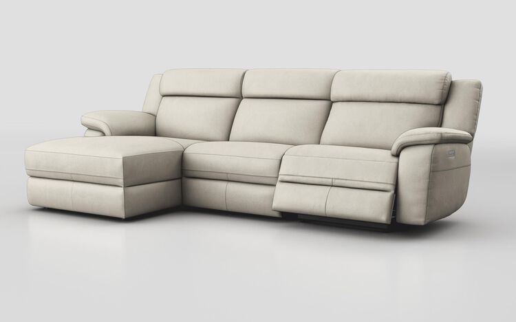 Sarsina 3 Seater Sofa Right Hand Facing Power & Left Hand Facing Lounger with Head Tilt | Sarsina Sofa Range | ScS