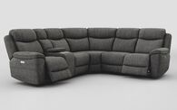 Tiglio 2 Corner 2 Power Recliner Sofa with Left Hand Facing Console | Tiglio Sofa Range | ScS