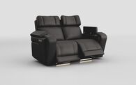 Adstock 2 Seater Power Recliner Sofa with Power Head Tilt, Lumbar, Massage, Audio, Heat & LED Lights | Adstock Sofa Range | ScS
