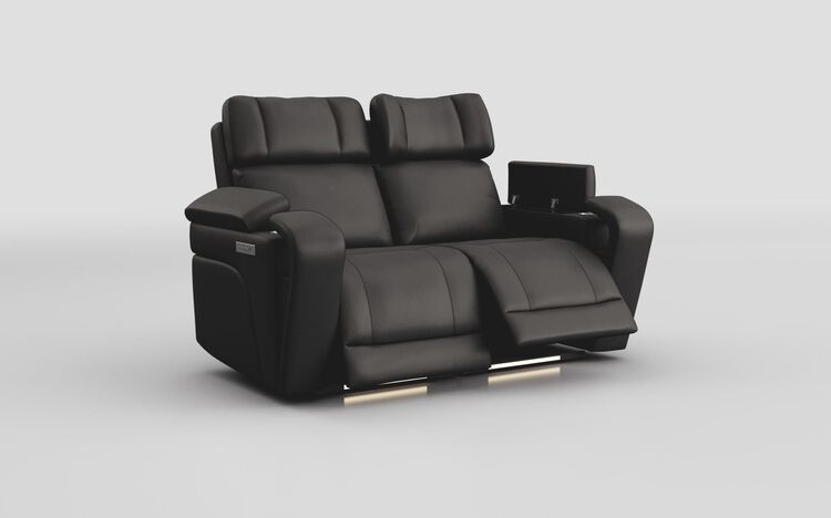 Adstock 2 Seater Power Recliner Sofa with Power Head Tilt, Lumbar, Massage, Audio, Heat & LED Lights | Adstock Sofa Range | ScS