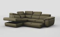 Bagnara 1 Corner 2 Left Hand Facing Storage Chaise with Sliding Footrest & Manual Head Tilt | Bagnara Sofa Range | ScS