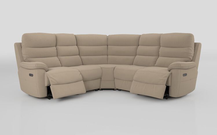 Ossett 2 Corner 2 Power Sofa with Head Tilt | Ossett Sofa Range | ScS