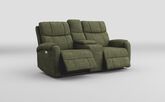 Calisese 2 Seater Power Recliner Sofa with Console