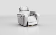 Adstock Power Recliner Chair with Power Head Tilt, Lumbar, Massage, Audio, Heat & LED Lights | Adstock Sofa Range | ScS