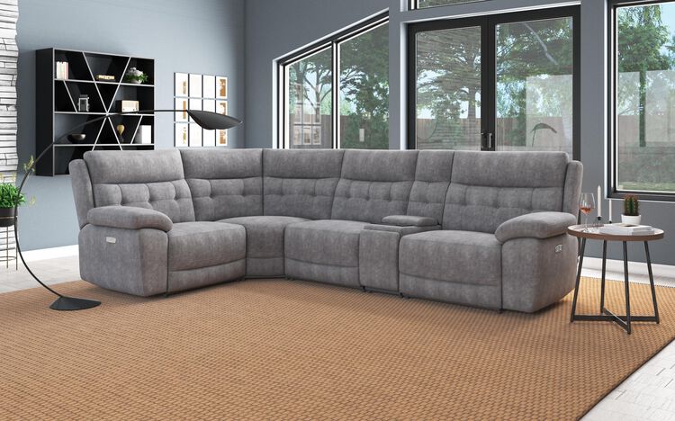 Belford 1 Corner 3 Sofa with Media Console | Belford Sofa Range | ScS