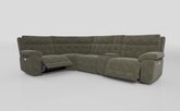 Belford 1 Corner 3 Power Recliner Sofa with Media Unit and Power Head Tilt