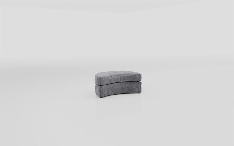 Living Esme Fabric Large Twister Footstool | Esme Sofa Range | ScS