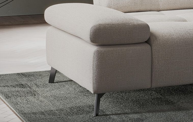 Linaro 3 Seater Sofa with Power Sliding Backrest & Adjustable Arms