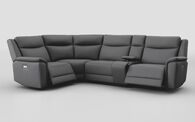 Savio 1 Corner 3 Power Recliner Sofa with Power Console | Savio Sofa Range | ScS
