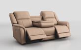 Meleto 3 Seater Power Recliner Sofa & Table