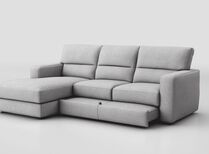 Tredozio 4 Seater Sofa with Sliding Footrest & Left Hand Facing Lounger | Tredozio Sofa Range | ScS