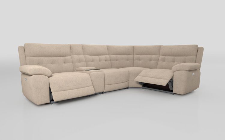 Belford 3 Corner 1 Power Recliner with Media Unit and Power Head Tilt | Belford Sofa Range | ScS