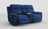Montefiorino 2 Seater Power Recliner with Power Head Tilt, Lumbar & Media Console