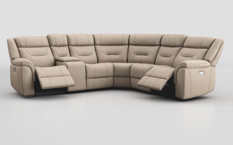 Ainsdale 2 Corner 2 Power Sofa with Console | Ainsdale Sofa Range | ScS