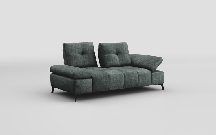 Linaro 2 Seater Sofa with Power Sliding Backrest & Adjustable Arms | Linaro Sofa Range | ScS