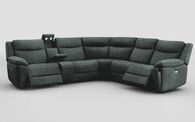 Villa 3 Corner 3 Power Recliner Sofa & Console with Lights | Villa Sofa Range | ScS