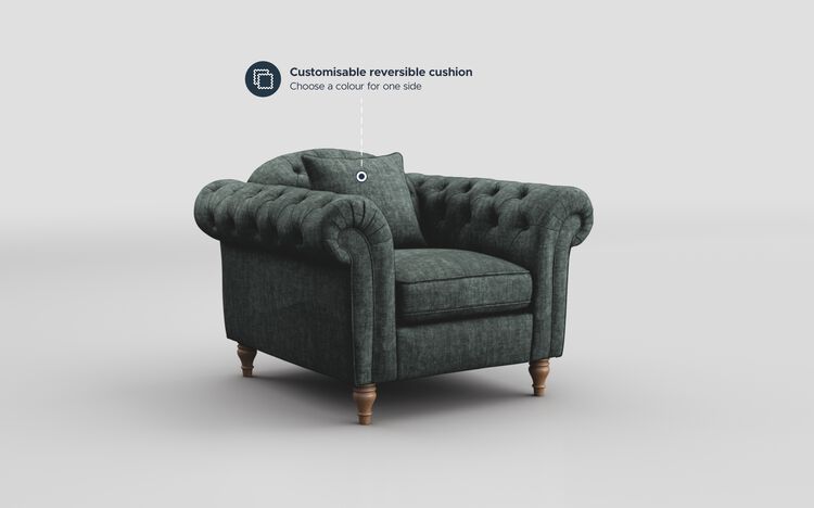 Regina Fabric Armchair | Regina Sofa Range | ScS
