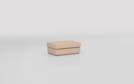 Theo Fabric Plain Top Banquette Footstool | Theo Sofa Range | ScS
