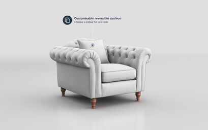 Regina Leather Armchair | Regina Sofa Range | ScS