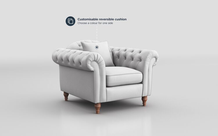 Regina Leather Armchair | Regina Sofa Range | ScS