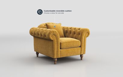 Regina Fabric Armchair | Regina Sofa Range | ScS