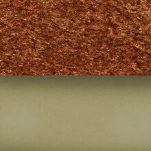 Malva Dark Rust/Gold Metal Feet