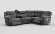 Villa 3 Corner 1 Power Recliner Sofa & Console with Lights | Villa Sofa Range | ScS