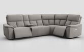 Pianello 3 Corner 1 Power Recliner Sofa with Console & Power Head Tilt