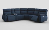 Solara 2 Corner 2 Power with Regular Storage Console | Solara Sofa Range | ScS