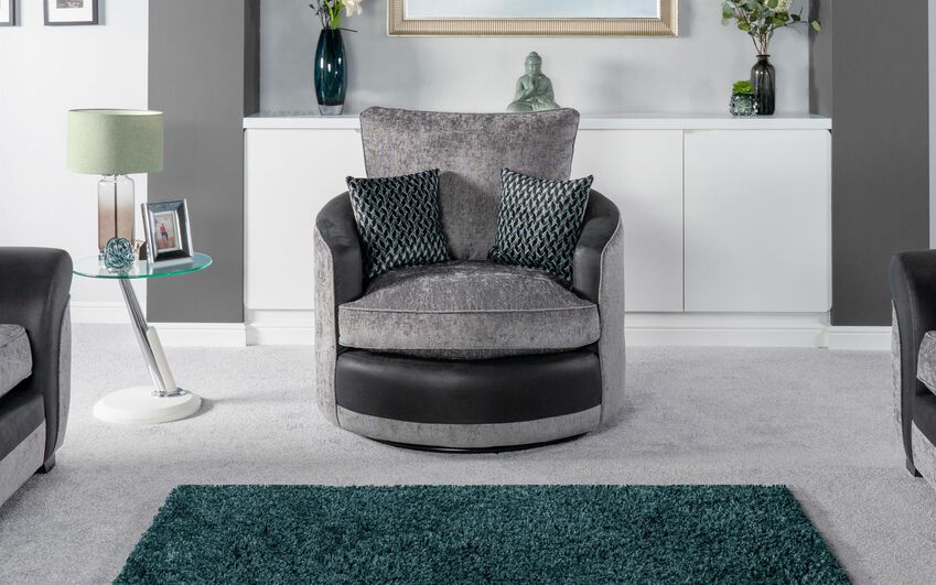 Kadie Fabric Twister Chair