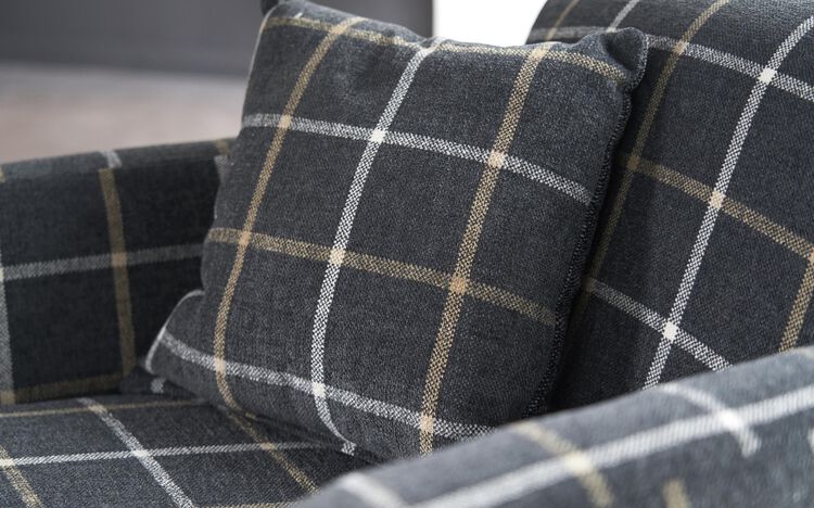 Theo Fabric 1 Corner 2 Left Hand Facing Chaise Standard Back Sofa | Theo Sofa Range | ScS