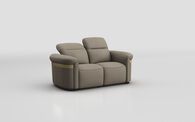 Voltana 2 Seater Sofa with Manual Head Tilt & Gold Trim | Voltana Sofa Range | ScS