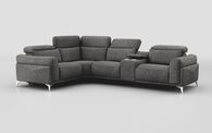 Gattolino 1 Corner 2 Static Sofa with Manual Head Tilts & Console | Gattolino Sofa Range | ScS