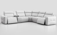 Geminiano 2 Corner 2 Power Recliner Sofa with Left Hand Facing Console | Geminiano Sofa Range | ScS