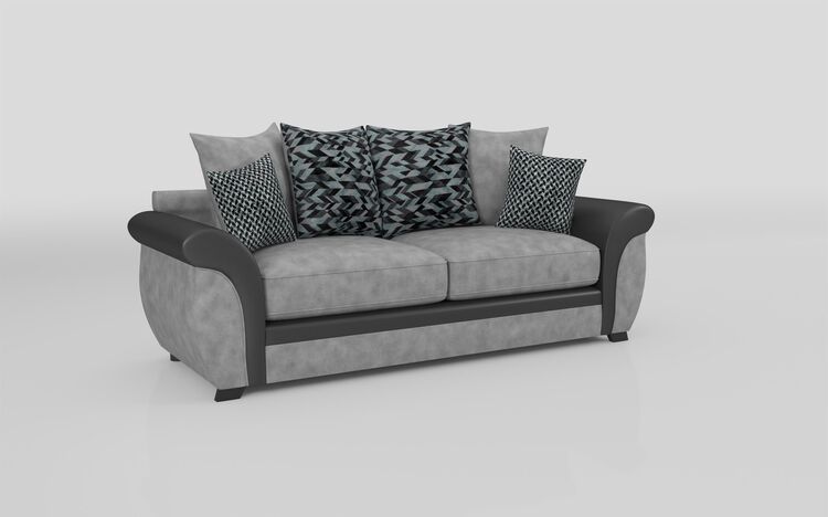 Kadie Fabric 3 Seater Scatter Back Sofa | Kadie Sofa Range | ScS