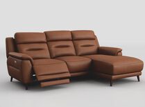 Casalecchio 3 Seater Power Recliner Sofa with Right Hand Facing Lounger | Casalecchio Sofa Range | ScS