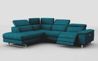 Viserba 2 Corner 3 RHF Power Recliner with Power Head Tilt & LHF Chaise with Manual Head Tilt | Viserba Sofa Range | ScS