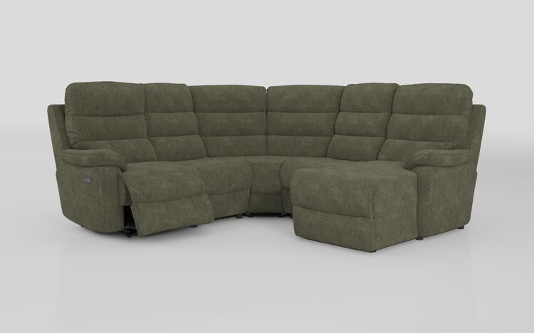Ossett 2 Corner 2 Right Hand Facing Chaise Left Hand Facing Power Sofa with Head Tilt | Ossett Sofa Range | ScS